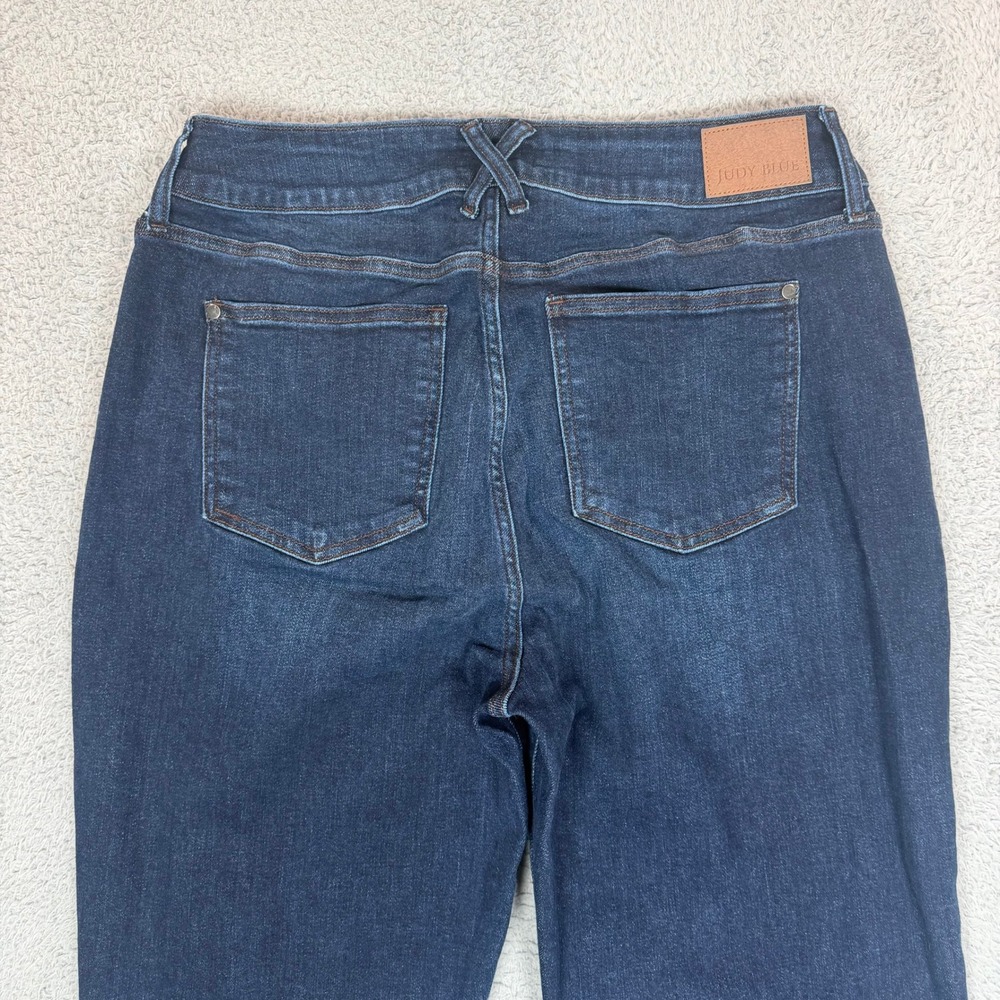 Judy Blue Los Angeles Wide Leg Dark Wash Jeans Womens 18W Regular JB82678DK-PL - Picture 4 of 13